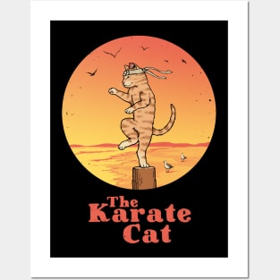 The Karate Cat Posters and Art